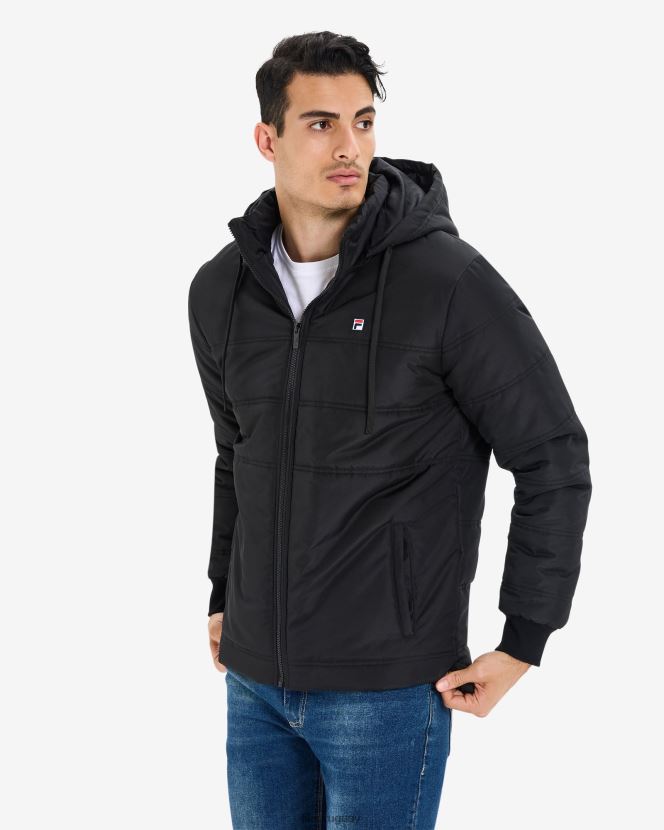 negro FILA chaqueta anton puff hombre fila negra 6L8PR22453