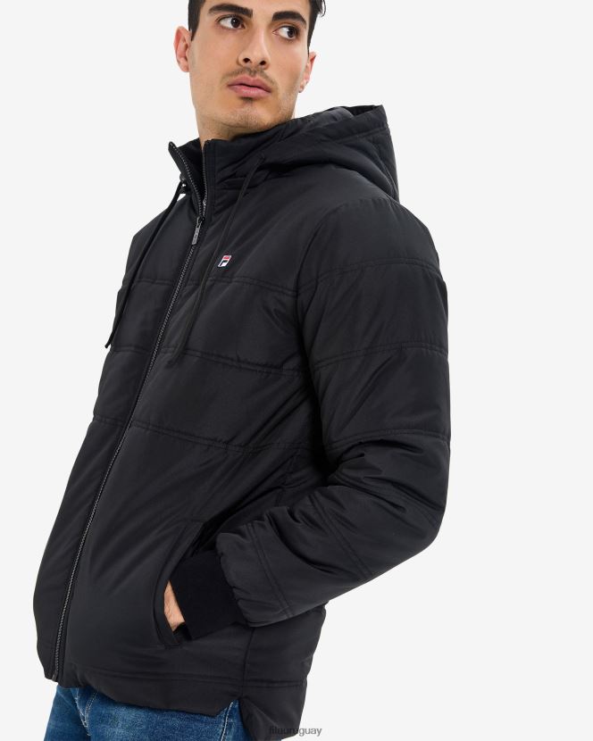 negro FILA chaqueta anton puff hombre fila negra 6L8PR22453