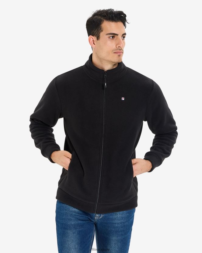 negro FILA chaqueta fila easton hombre negra 6L8PR22655