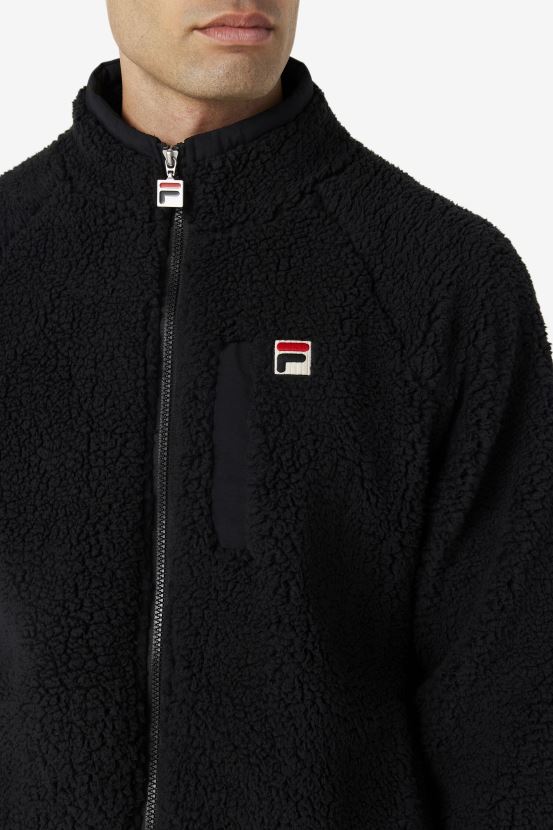 negro FILA chaqueta fila yuri negra 6L8PR2801