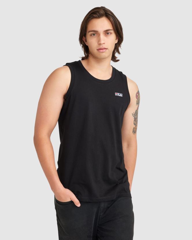 negro FILA fila cian tank negras para hombre 6L8PR22346