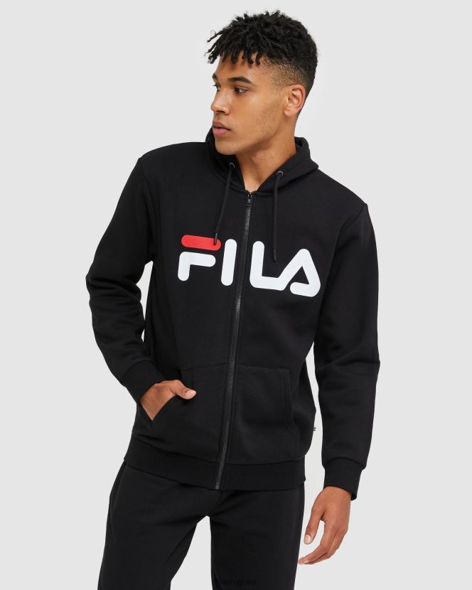 negro FILA fila classic unisex chaqueta con cremallera negro 6L8PR22461