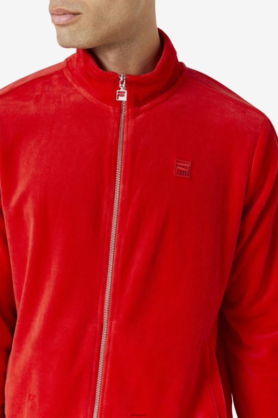 rojo FILA chaqueta fila deverall velour roja 6L8PR2817