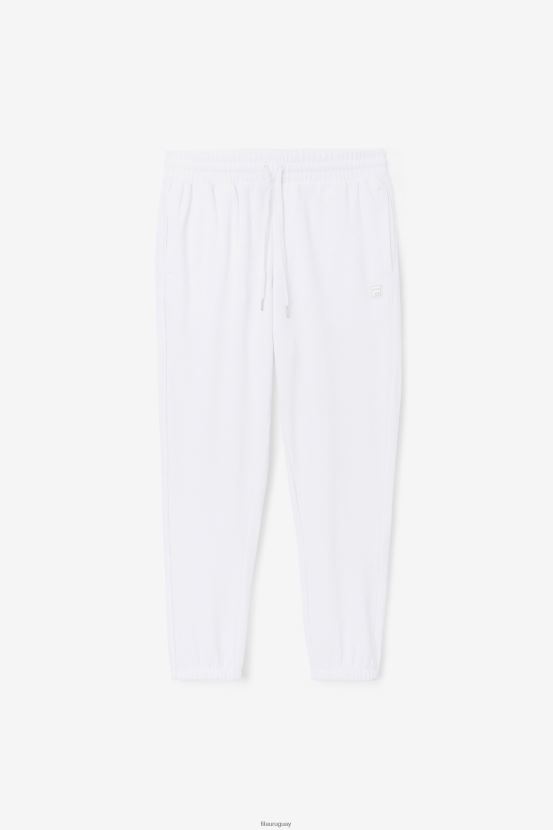 blanco FILA pantalón de velour deverall fila blanco 6L8PR2572