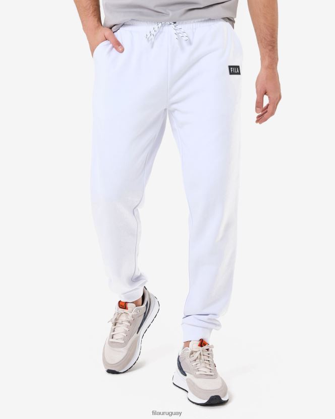 blanco FILA pantalón fila blanco unisex arlo 6L8PR22662