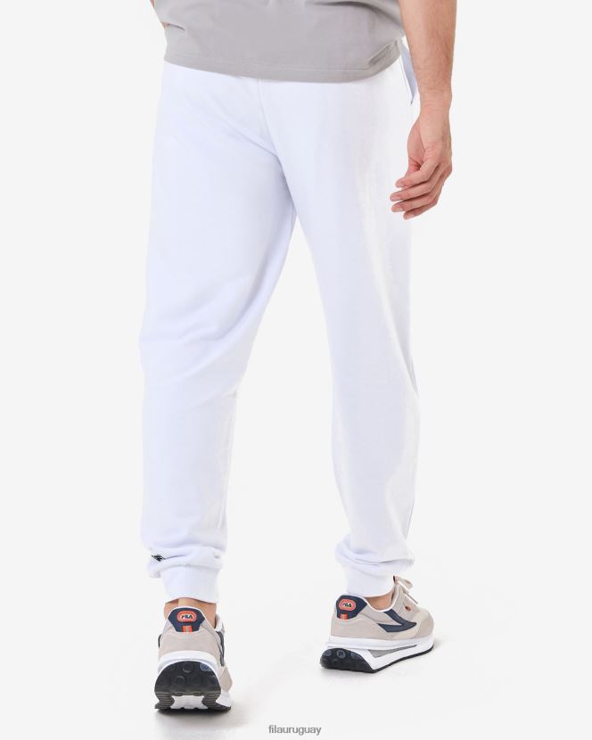 blanco FILA pantalón fila blanco unisex arlo 6L8PR22662