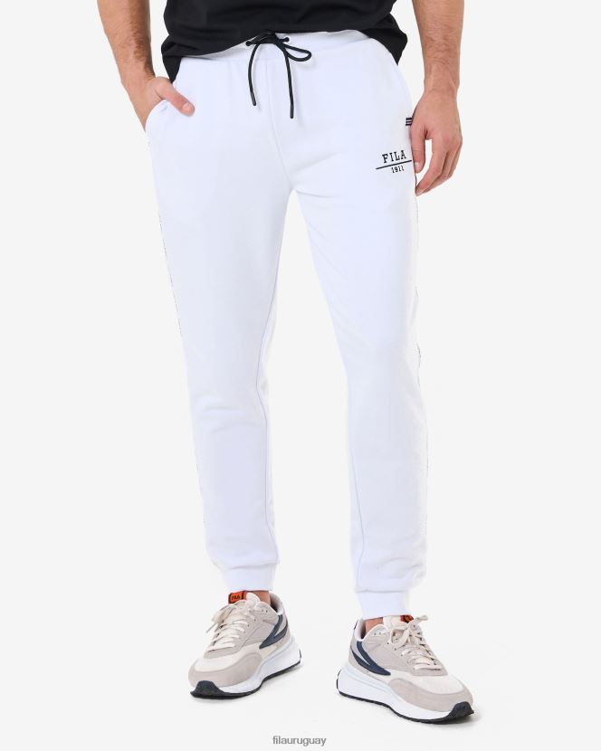 blanco FILA pantalón fila unisex urbano blanco 6L8PR22665