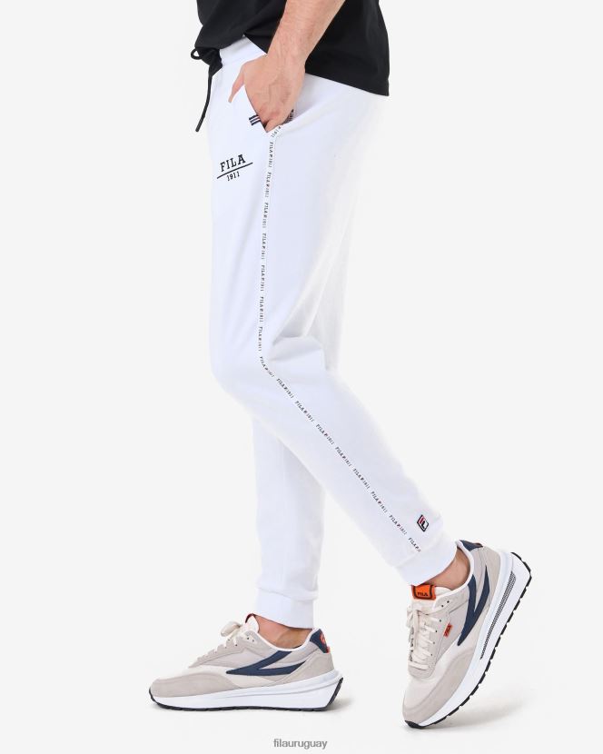 blanco FILA pantalón fila unisex urbano blanco 6L8PR22665