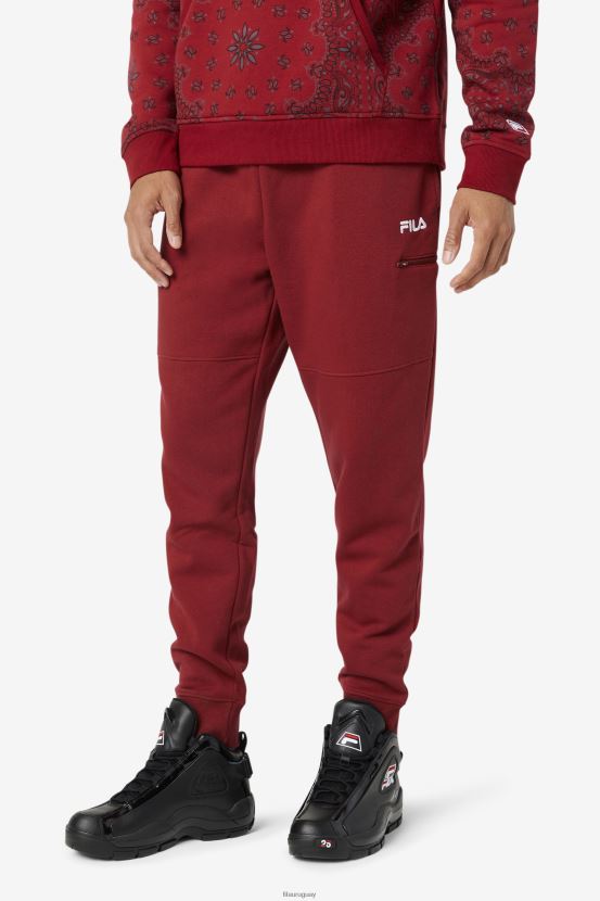 ruibarbo FILA fila canadice jogger ruibarbo 6L8PR2606