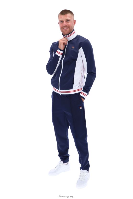 FILA manne settanta inspirado moda zip top fila 6L8PR23312