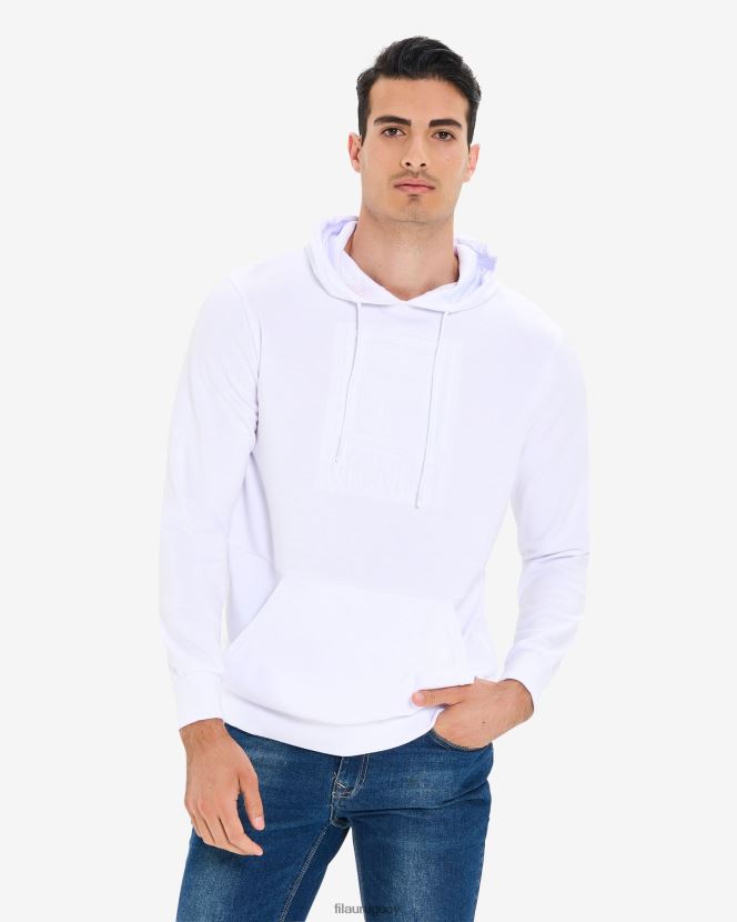 blanco FILA fila dylan capucha blanca hombre 6L8PR22616