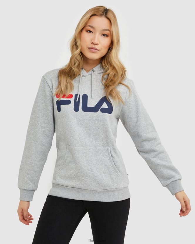 marga plateada FILA sudadera fila unisex clasica plateada marle 6L8PR22490