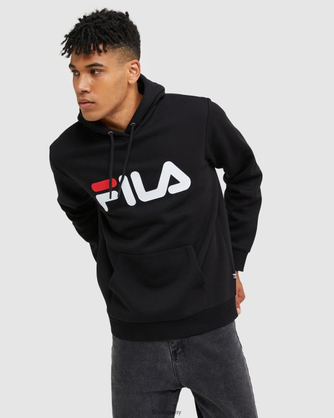 negro FILA capucha unisex clásica negra fila 6L8PR22466