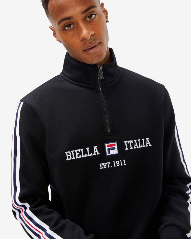 negro FILA fila aemero qtr zip hombre negro 6L8PR22594
