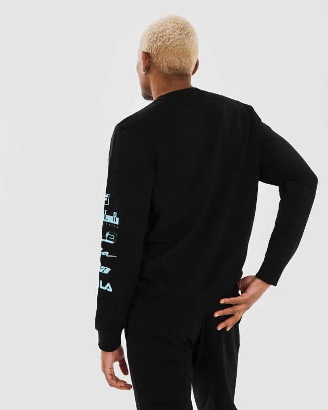negro FILA fila daldy hombre negras 6L8PR22317