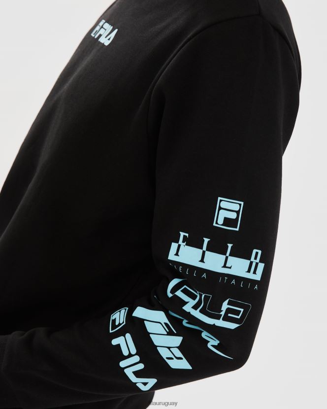 negro FILA fila daldy hombre negras 6L8PR22317