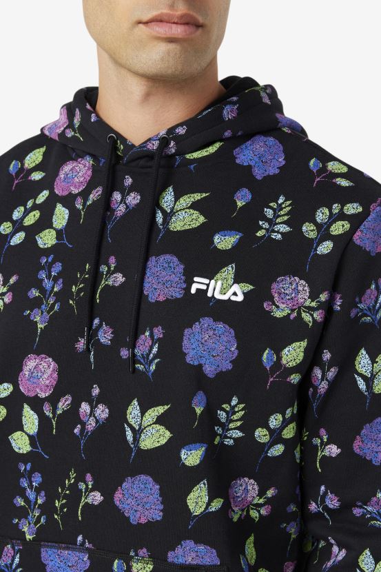 negro FILA sudadera fila ashokane negra 6L8PR2549