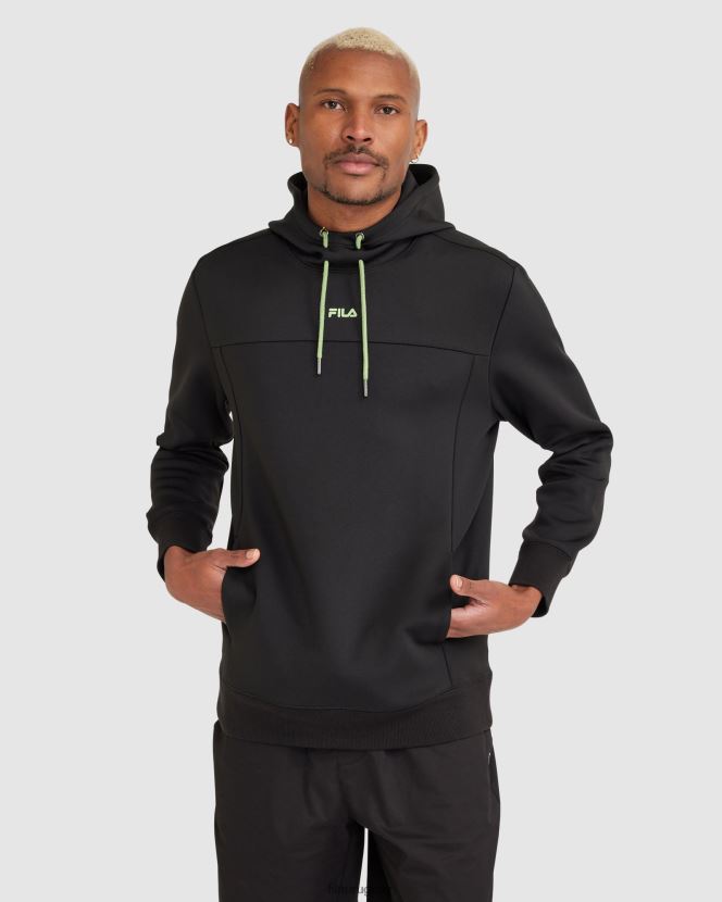 negro FILA sudadera fila caleb active hombre negra 6L8PR22366