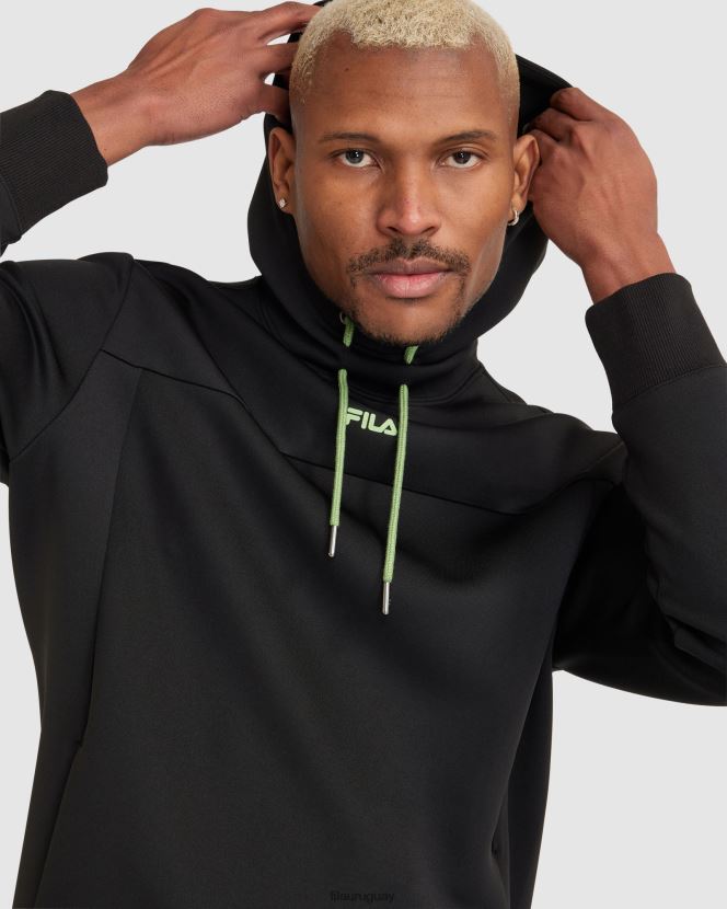 negro FILA sudadera fila caleb active hombre negra 6L8PR22366