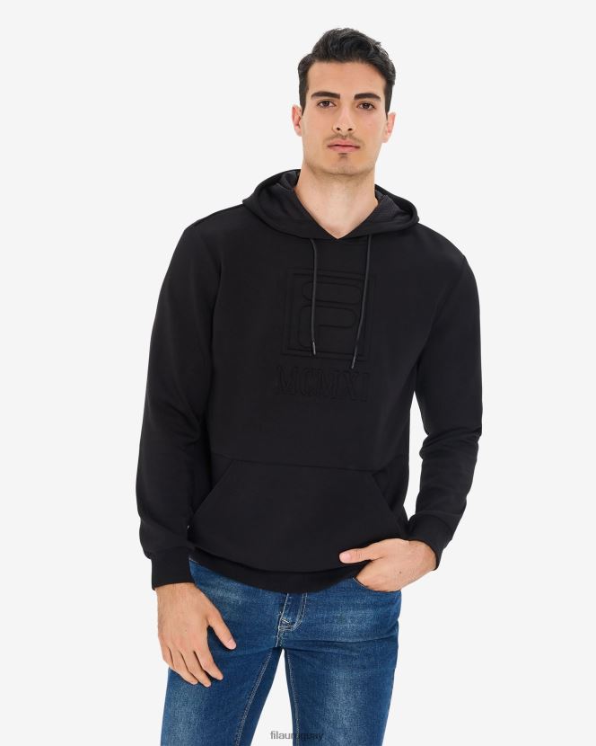 negro FILA sudadera fila dylan negra para hombre 6L8PR22607