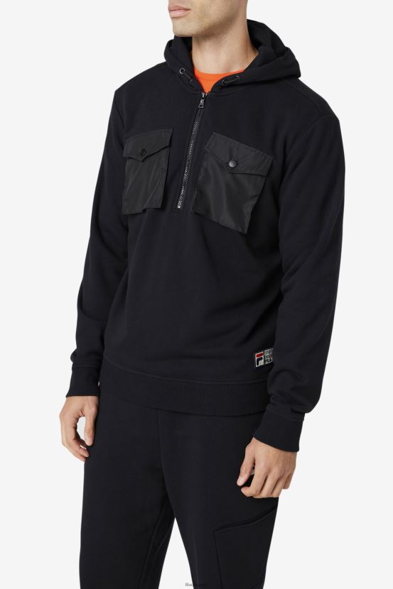 negro FILA sudadera fila mekong negra 6L8PR2539
