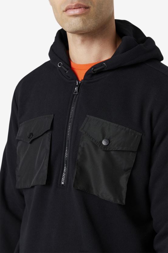 negro FILA sudadera fila mekong negra 6L8PR2539