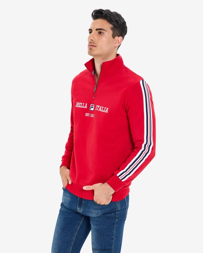 rojo FILA fila aemero qtr zip hombre rojo 6L8PR22623
