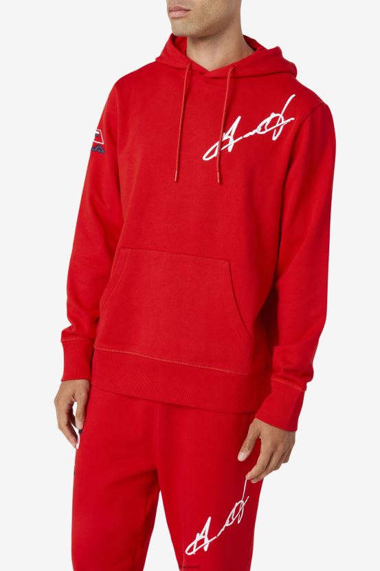 rojo FILA sudadera fila Grant Hill Lazarus roja 6L8PR2475