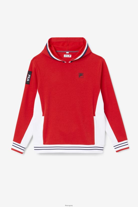 rojo FILA sudadera fila bevans park roja 6L8PR2482