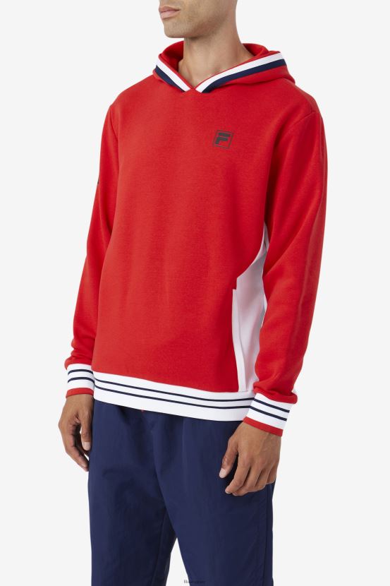 rojo FILA sudadera fila bevans park roja 6L8PR2482