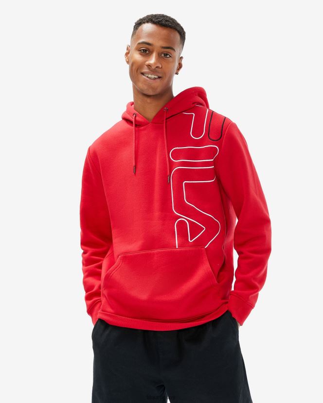 rojo FILA sudadera fila brando hombre roja 6L8PR22602