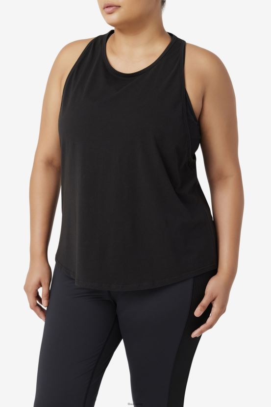 negro FILA fila camiseta negra fi-lux larga 6L8PR21906