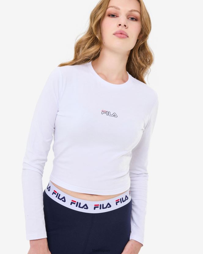 blanco FILA camiseta fila white sage 6L8PR22934