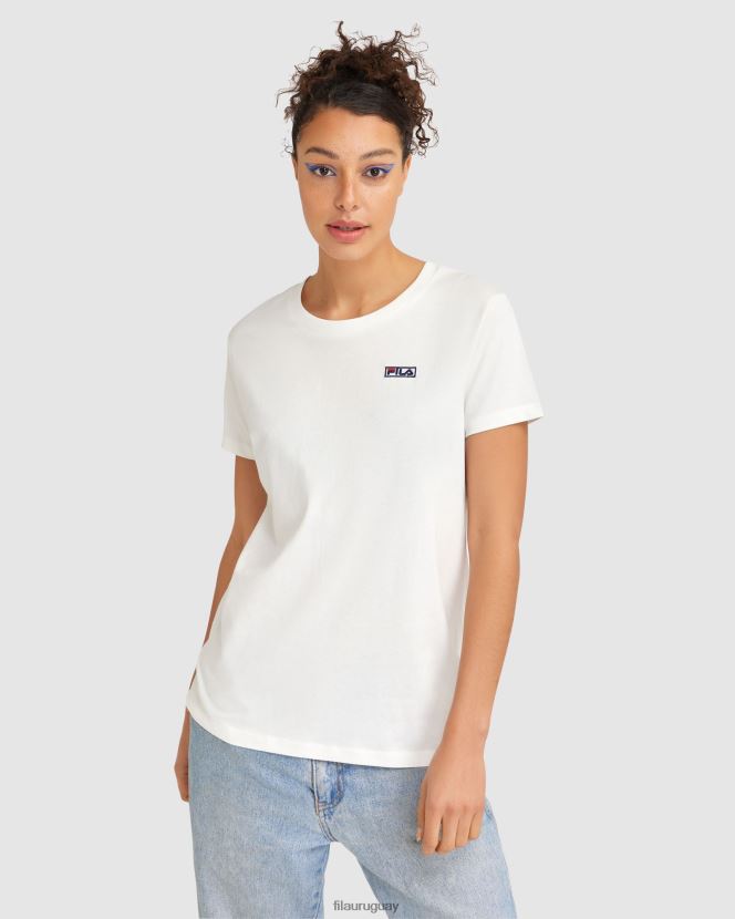 blanco FILA camiseta imogen mujer fila blanca 6L8PR22846