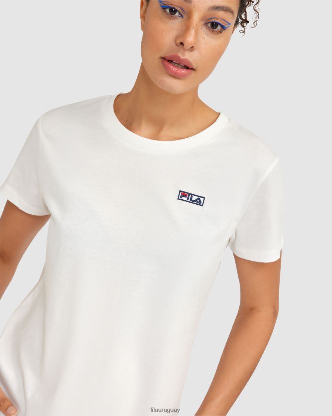 blanco FILA camiseta imogen mujer fila blanca 6L8PR22846