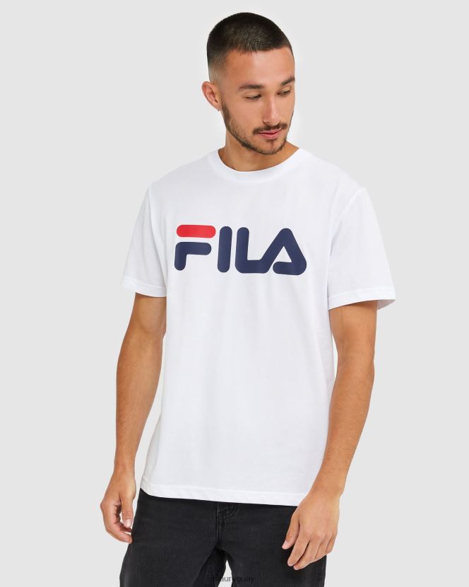 blanco FILA camiseta unisex clásica blanca fila 6L8PR22436