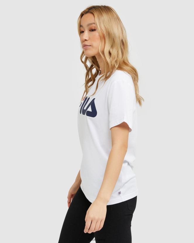 blanco FILA camiseta unisex clásica blanca fila 6L8PR22436