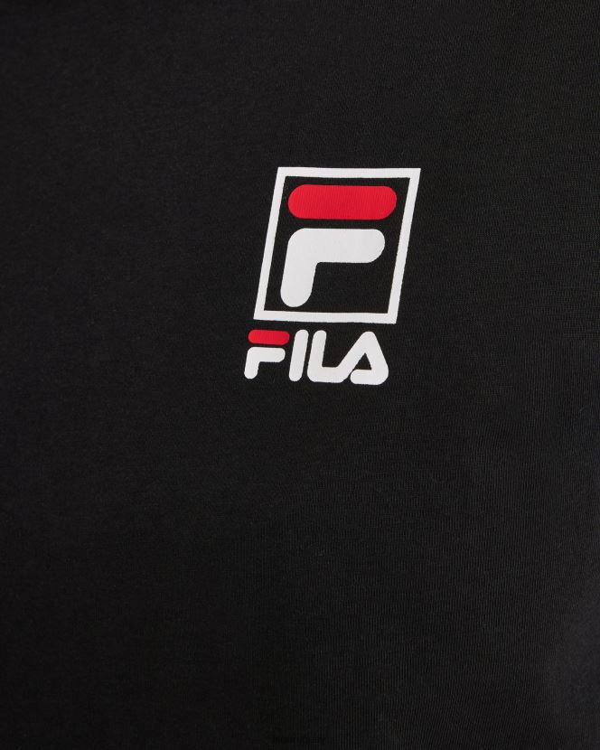 negro FILA camiseta fila chiara mujer negra 6L8PR22861