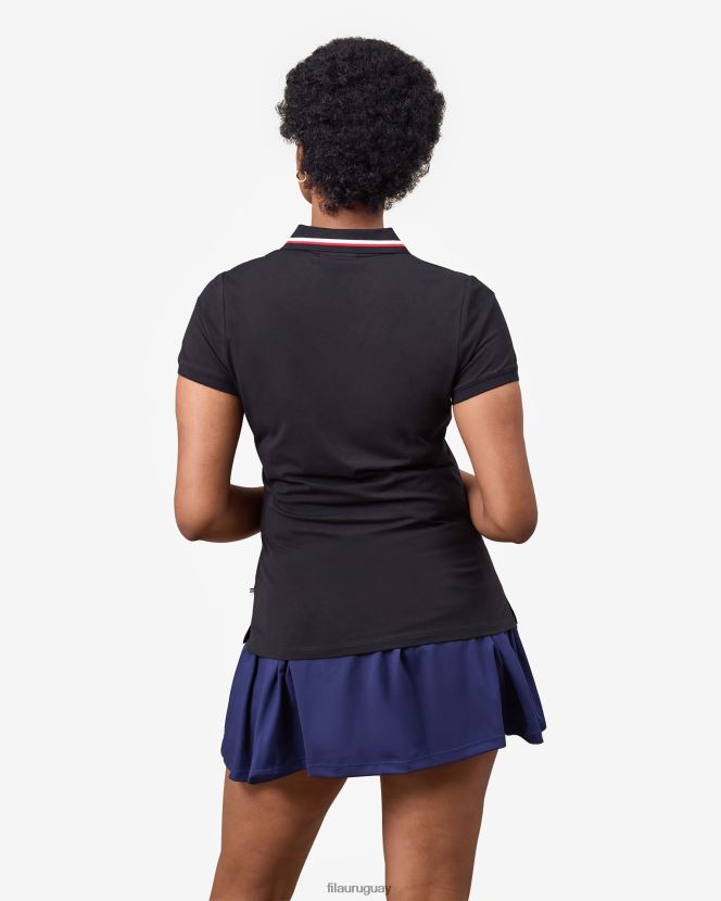 negro FILA polo fila monica negro 6L8PR22923