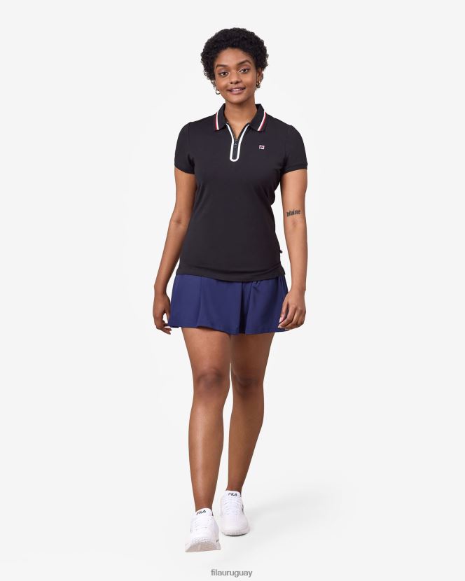 negro FILA polo fila monica negro 6L8PR22923