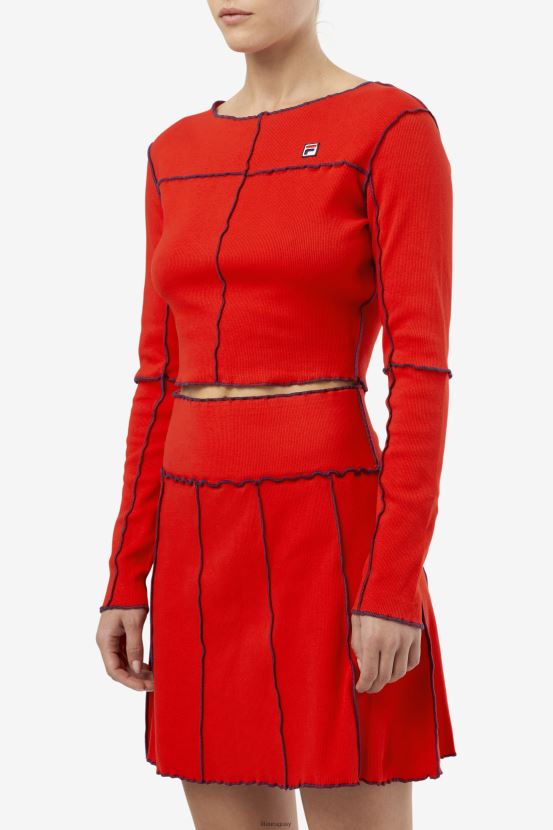 rojo FILA camiseta fila brooklynn roja 6L8PR21396
