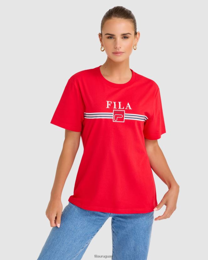 rojo FILA camiseta fila cathy roja 6L8PR22785