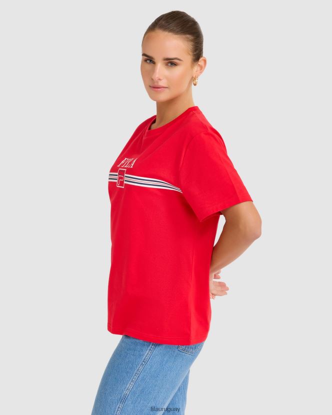 rojo FILA camiseta fila cathy roja 6L8PR22785