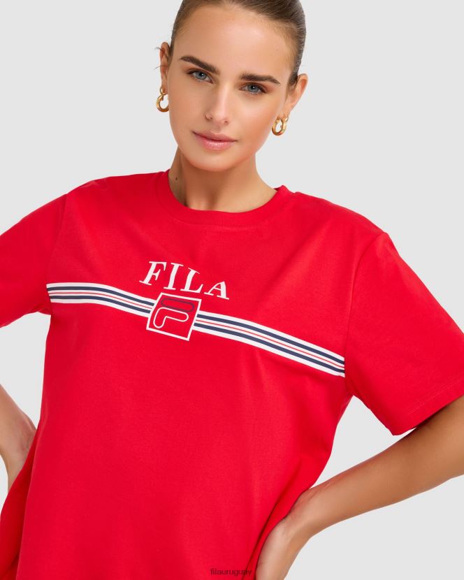 rojo FILA camiseta fila cathy roja 6L8PR22785