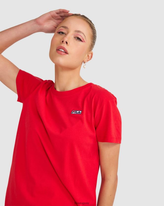 rojo FILA camiseta fila imogen mujer roja 6L8PR22845