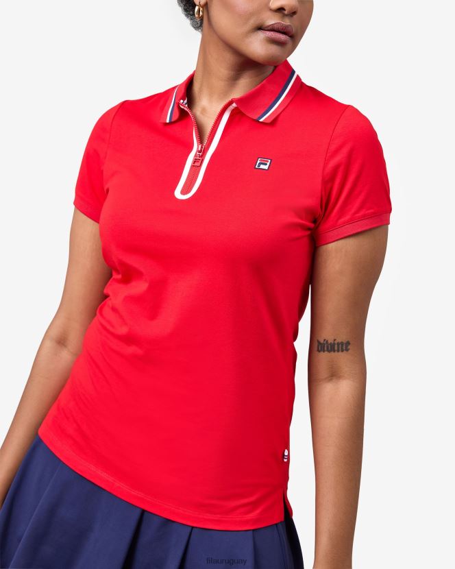 rojo FILA fila monica polo rojo 6L8PR22927