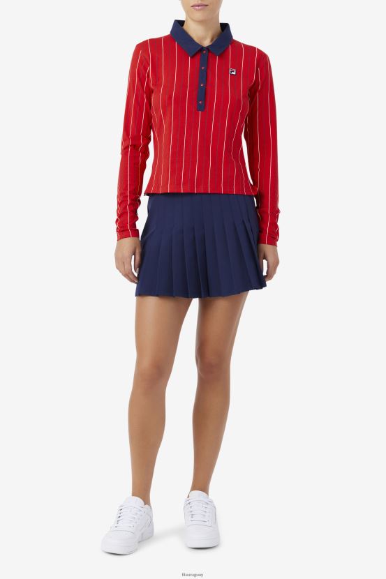 rojo FILA polo manga larga fila jada rojo 6L8PR21386