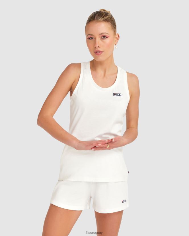 blanco FILA fila imogen tank blanca mujer 6L8PR22825