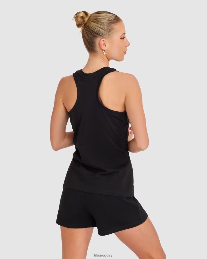 negro FILA fila imogen tank negra mujer 6L8PR22824