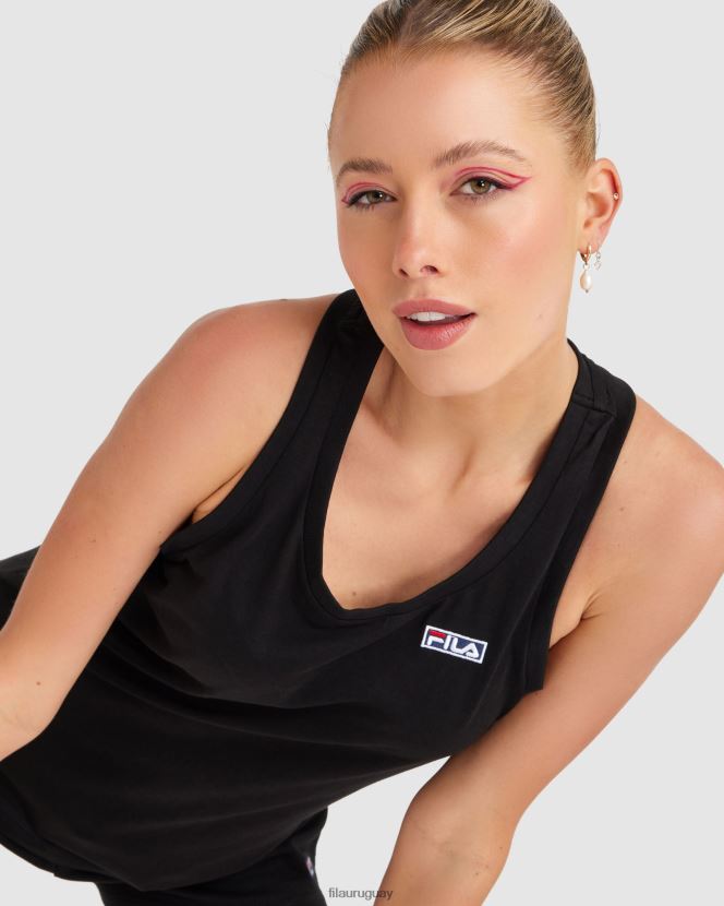 negro FILA fila imogen tank negra mujer 6L8PR22824